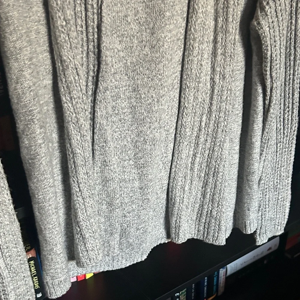 Sonoma Women's Gray Cardigan Sweater - Picture 3 of 6